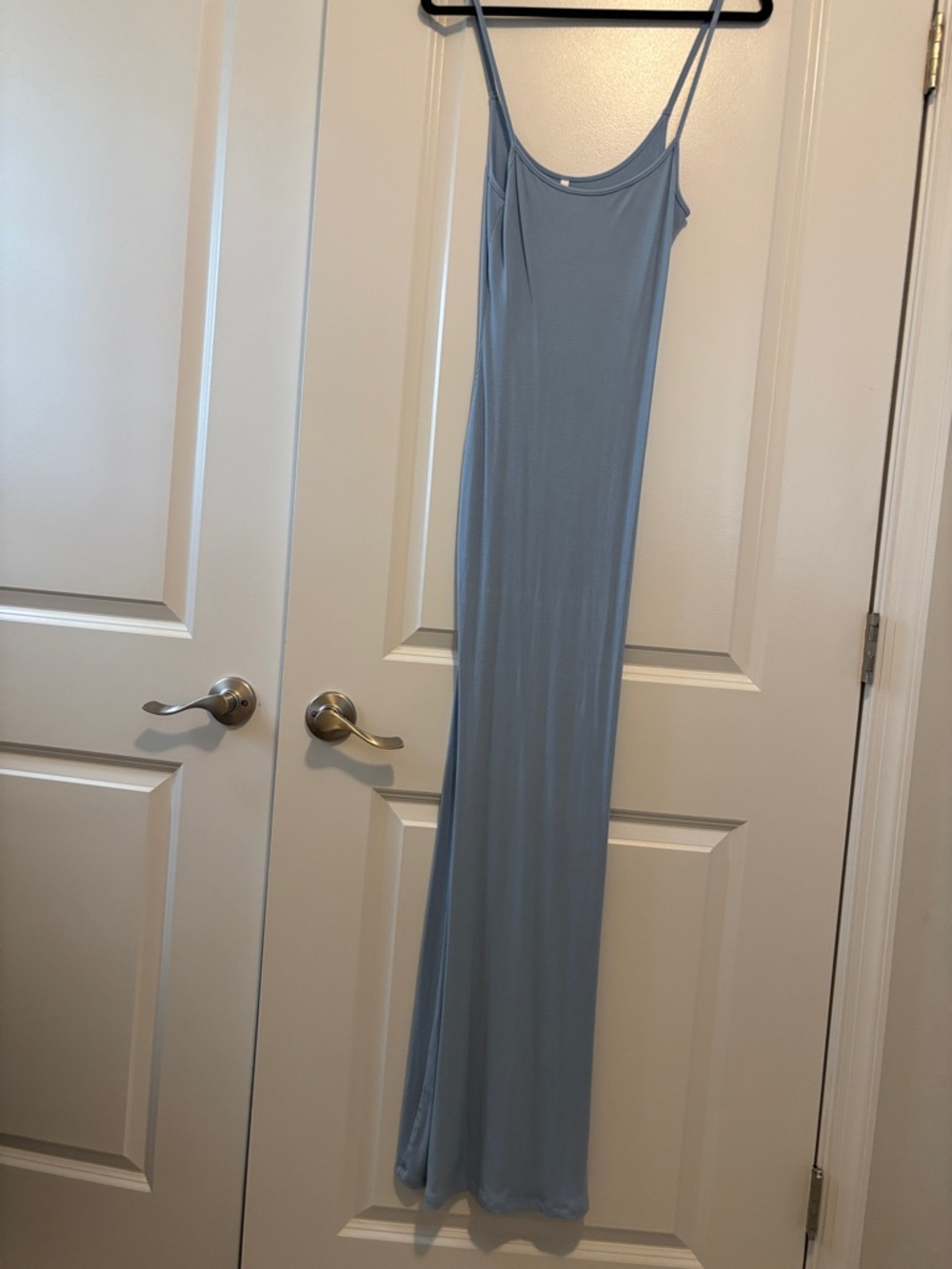 ReoRia Light Blue Ribbed Dress